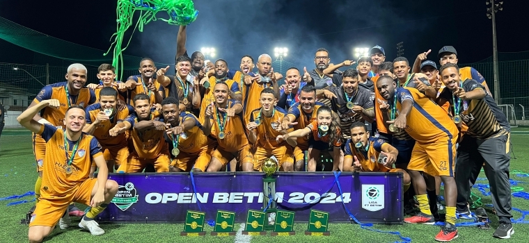 CNF7 BETIM GOLEIA O POKAS FUT7 E CONQUISTA O BICAMPEONATO DO OPEN BETIM 2024